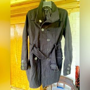 New Look Womens Polyester Black Jacket